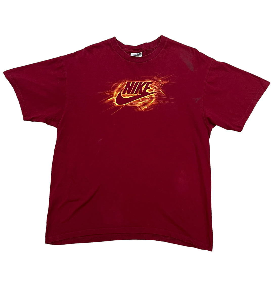 Nike Maroon Graphic T-Shirt