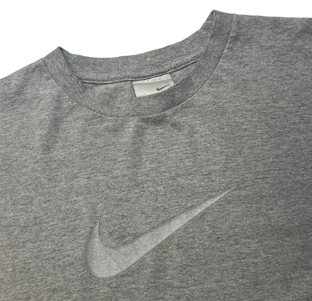 Nike Grey Centered Tick Logo