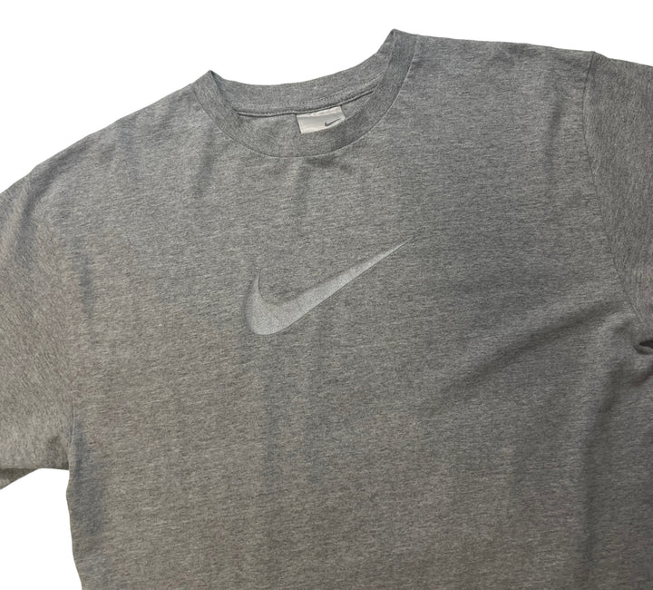 Nike Grey Centered Tick Logo