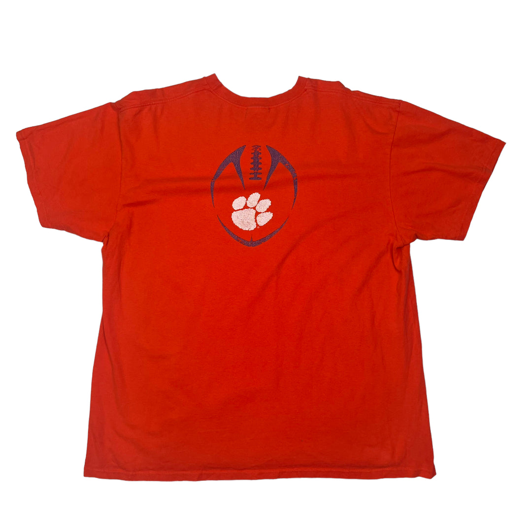 Nike Clemson Football Orange Graphic T-shirt