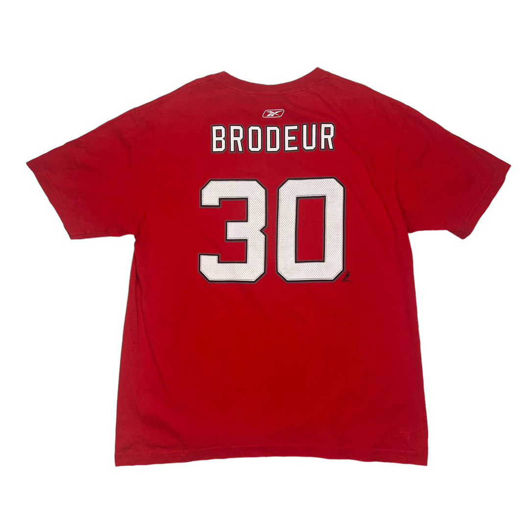 NHL New Jersey Devils "Brodeur" Red T-shirt