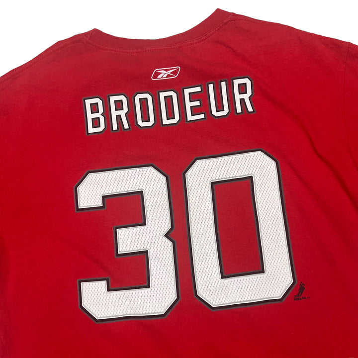 NHL New Jersey Devils "Brodeur" Red T-shirt