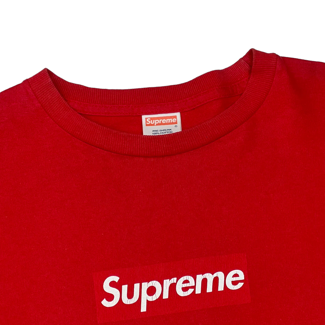 Supreme 2003 Red On Red Box Logo T-shirt