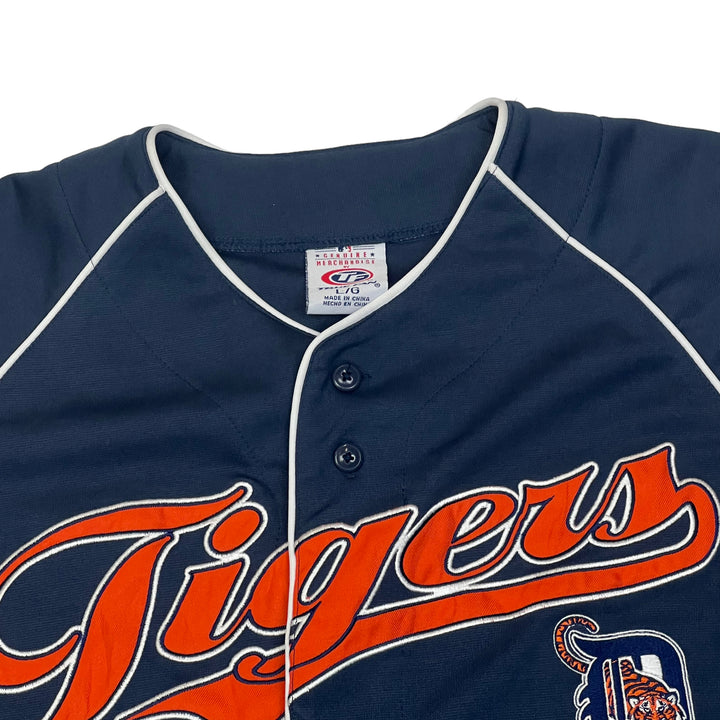 Detroit Tigers Navy Baseball Jersey