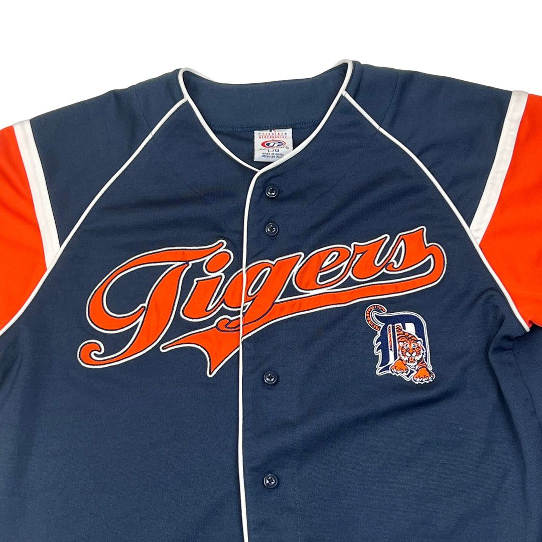 Detroit Tigers Navy Baseball Jersey