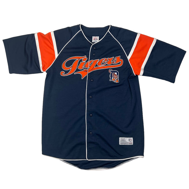 Detroit Tigers Navy Baseball Jersey