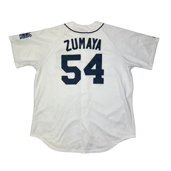 Detroit Tigers 2007 "Zumaya" White Baseball Jersey