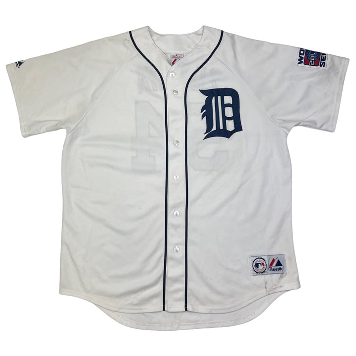 Detroit Tigers 2007 "Zumaya" White Baseball Jersey