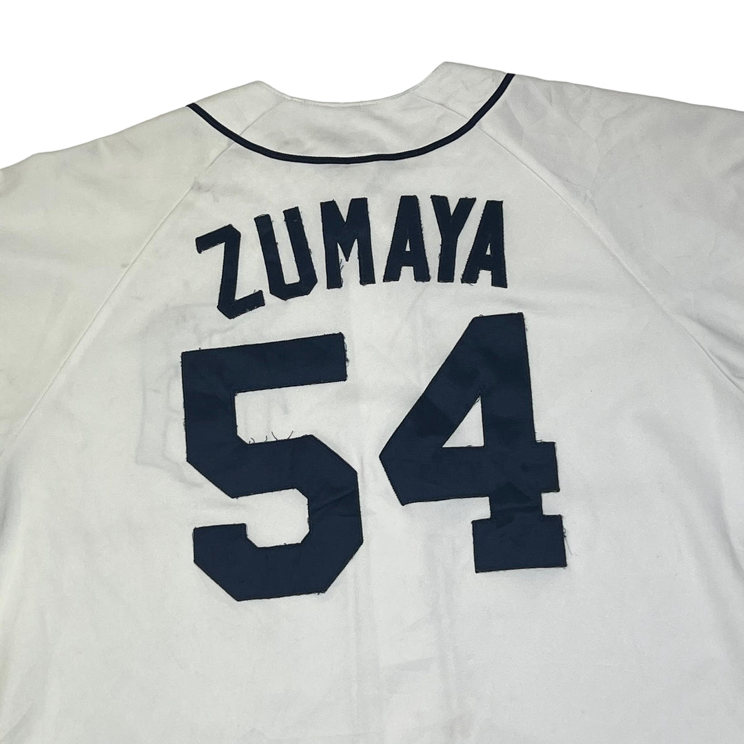 Detroit Tigers 2007 "Zumaya" White Baseball Jersey