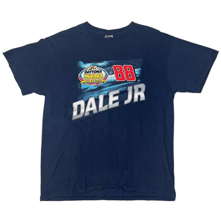 NASCAR "Daytona 500 2008 Dale Jr" Navy Graphic T-shirt