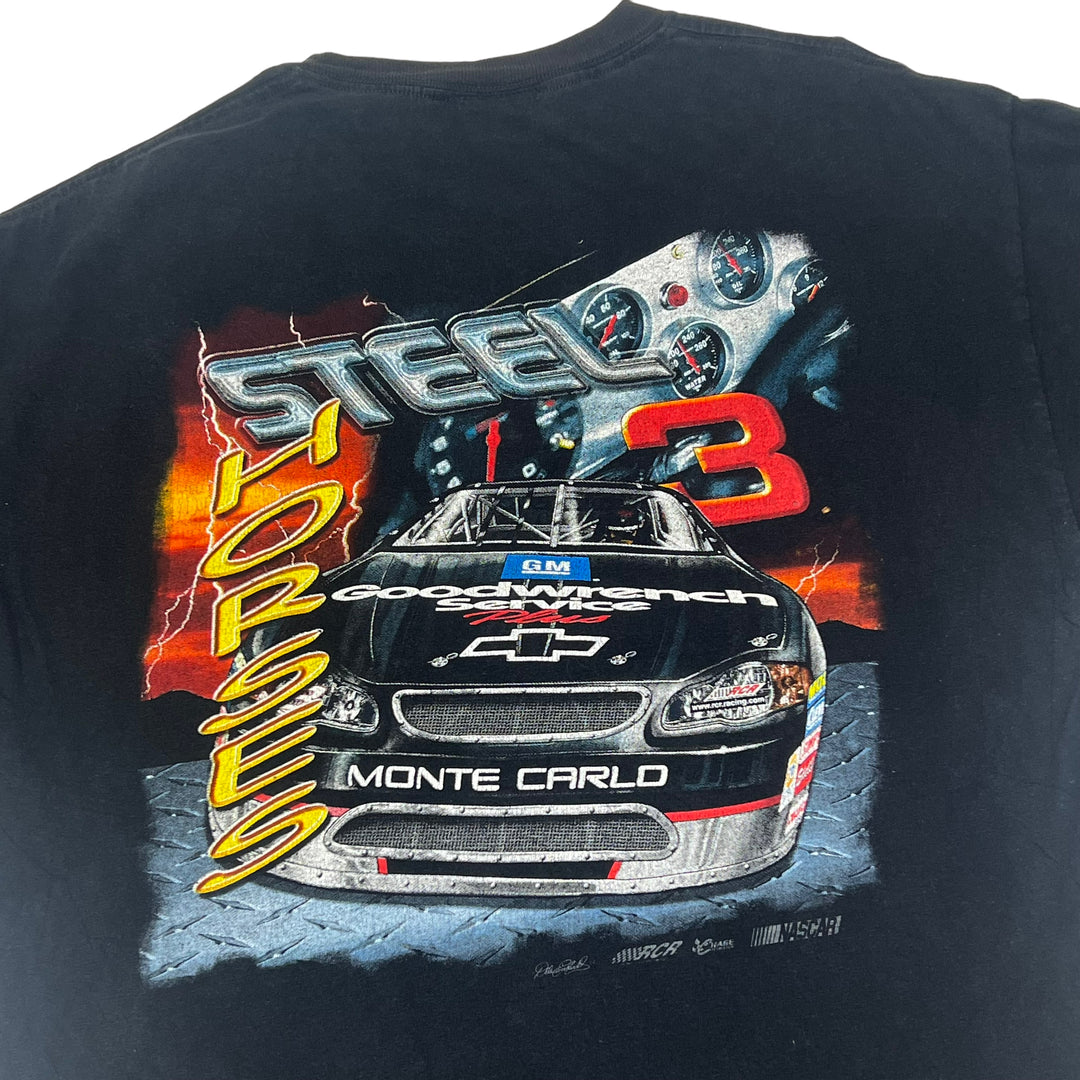 NASCAR Dale Earnhardt Black Graphic T-shirt