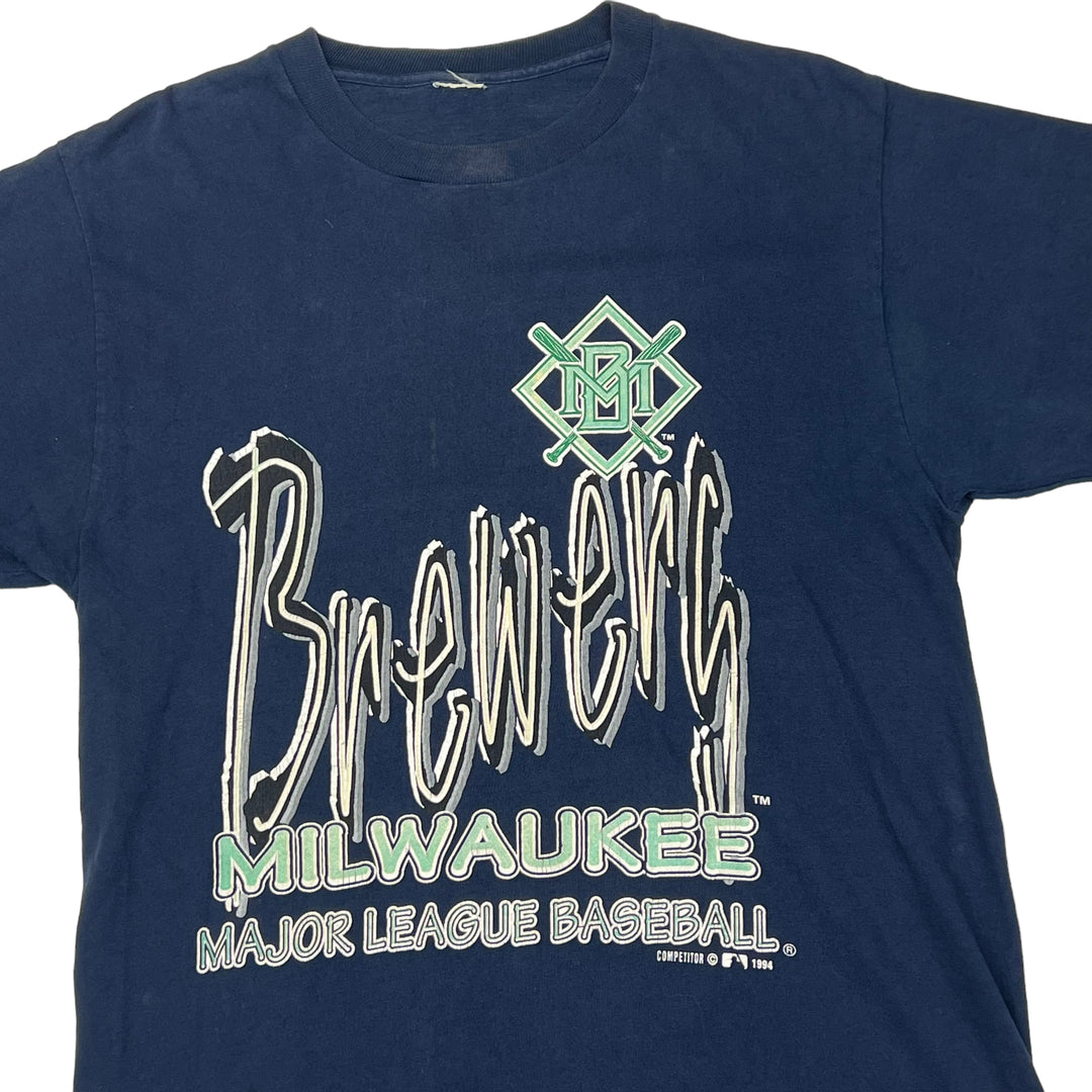 Milwaukee 1994 Major League Baseball Navy T-shirt