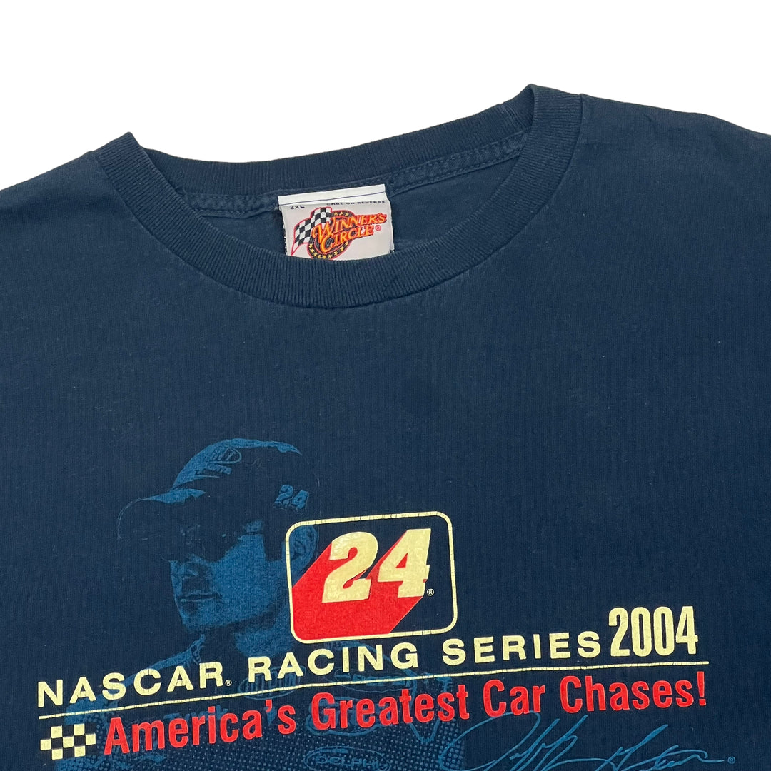 NASCAR Racing Series 2004 Navy Blue T-shirt