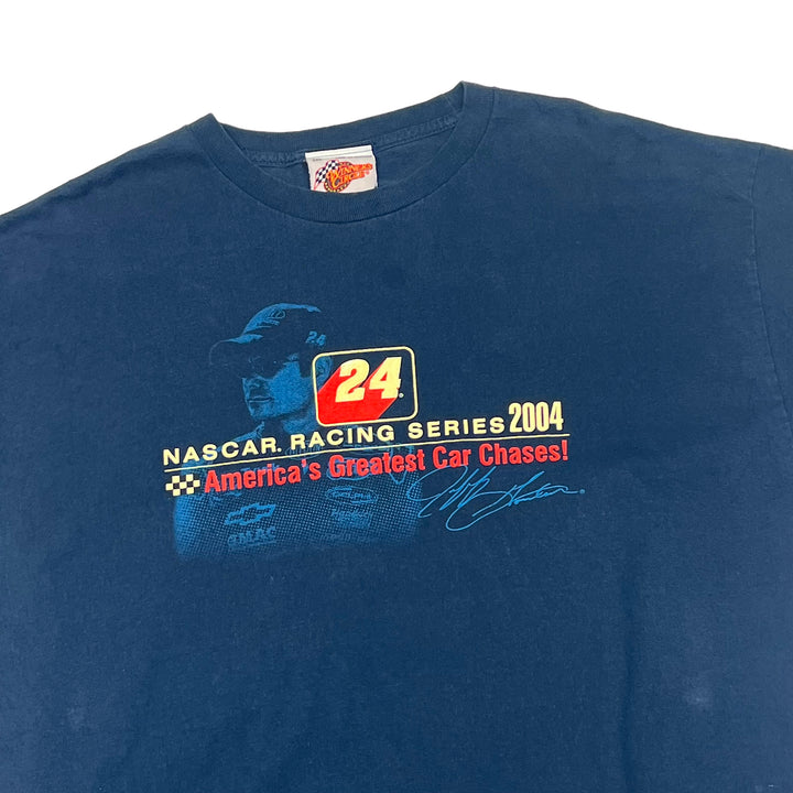 NASCAR Racing Series 2004 Navy Blue T-shirt