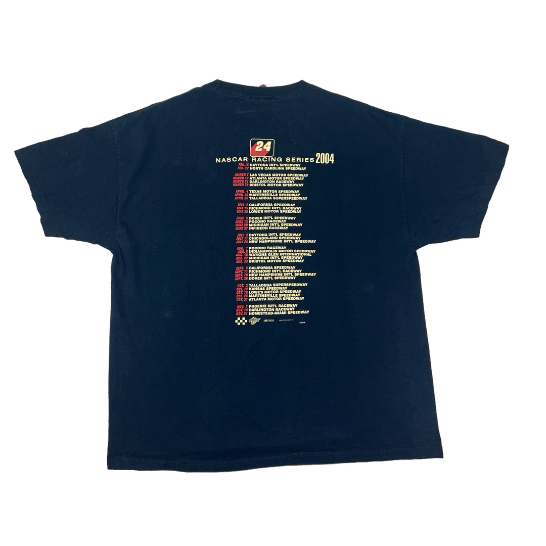 NASCAR Racing Series 2004 Navy Blue T-shirt