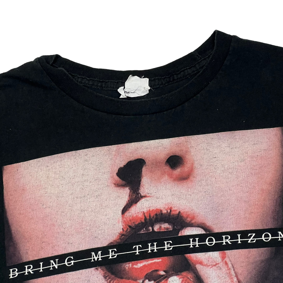 Black "Bring Me The Horizon" Single Stitch Graphic T-shirt