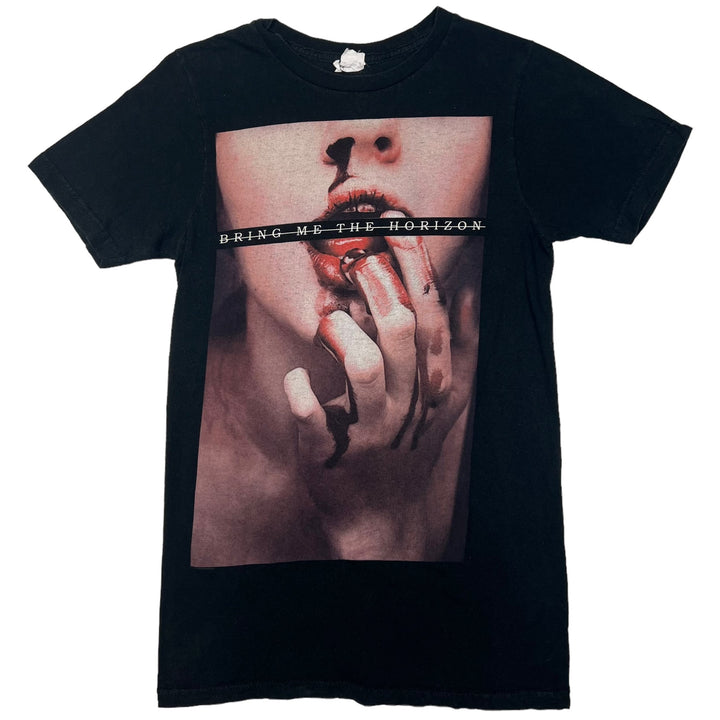 Black "Bring Me The Horizon" Single Stitch Graphic T-shirt