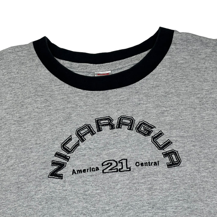 Nicaragua Grey Vintage T-shirt