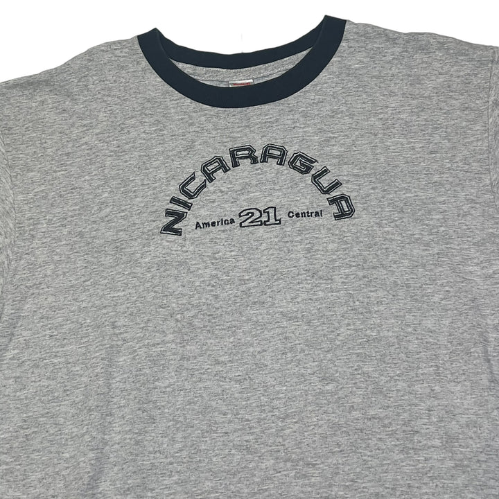 Nicaragua Grey Vintage T-shirt