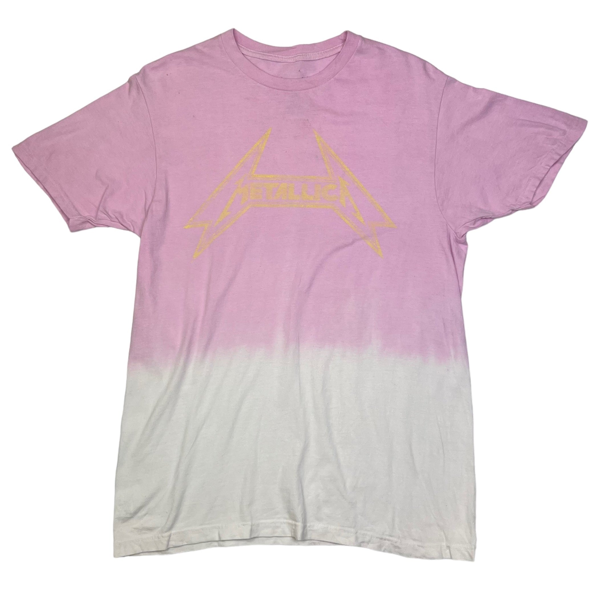 Pink metallica cheap t shirt