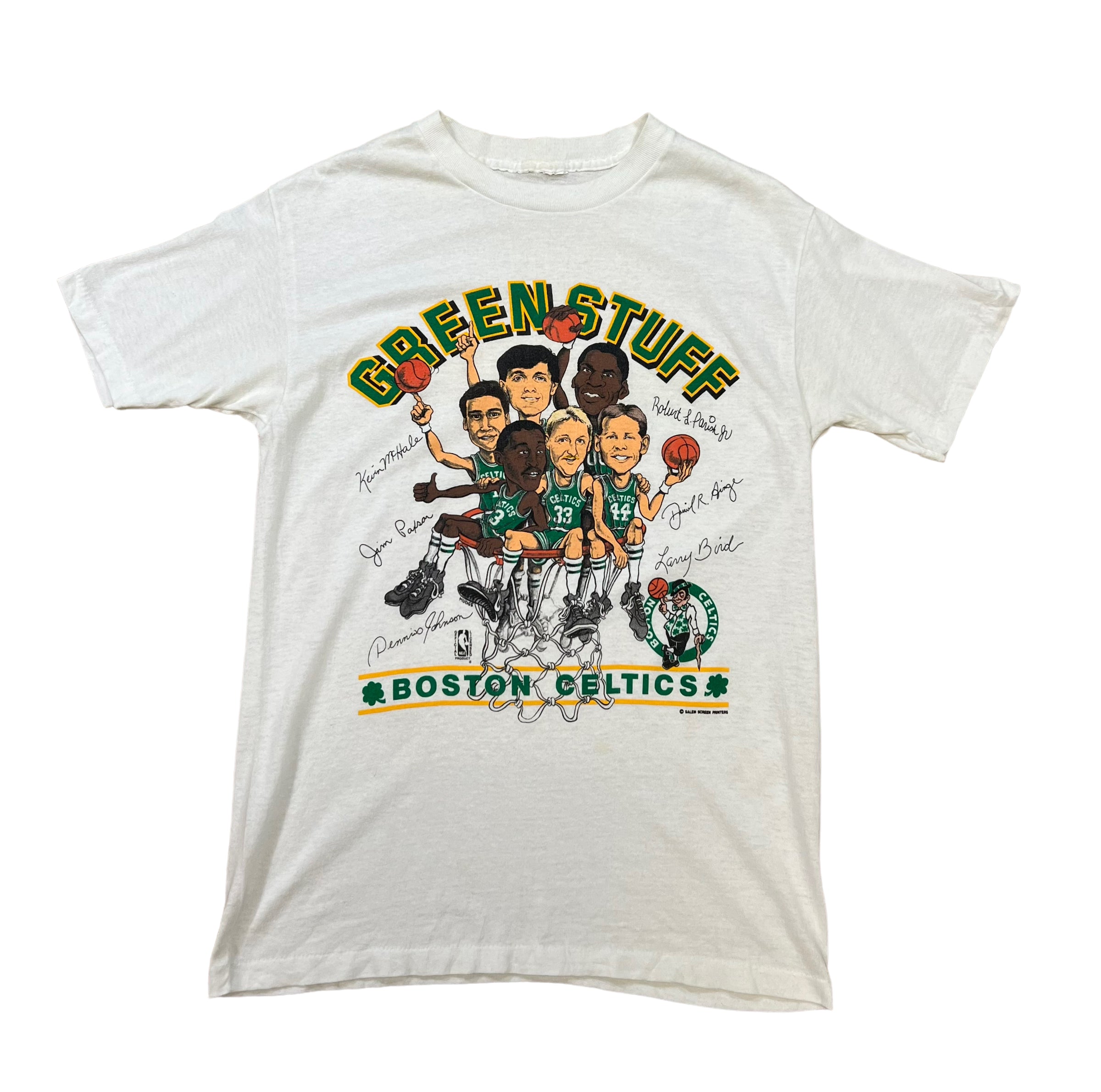 Celtics green stuff t shirt sale