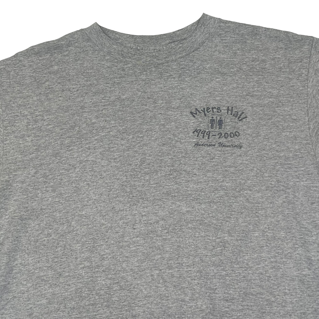 Myer Hall 1999-2000 "Genesis 1:27" Single Stitch Grey T-shirt