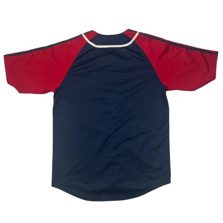 Twins Blue and Red Baseball Jersey