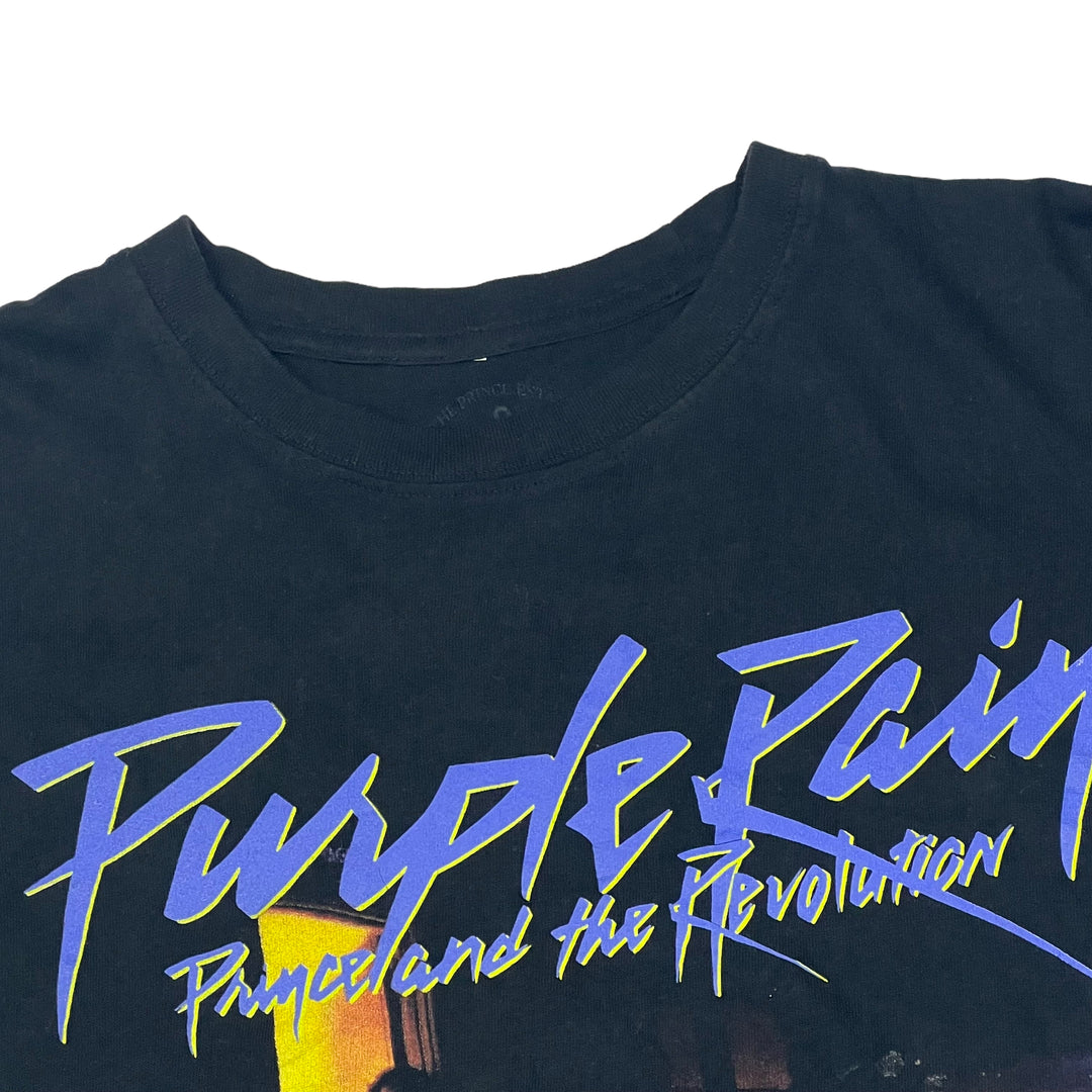 Prince Purple Rain Black Graphic T-shirt