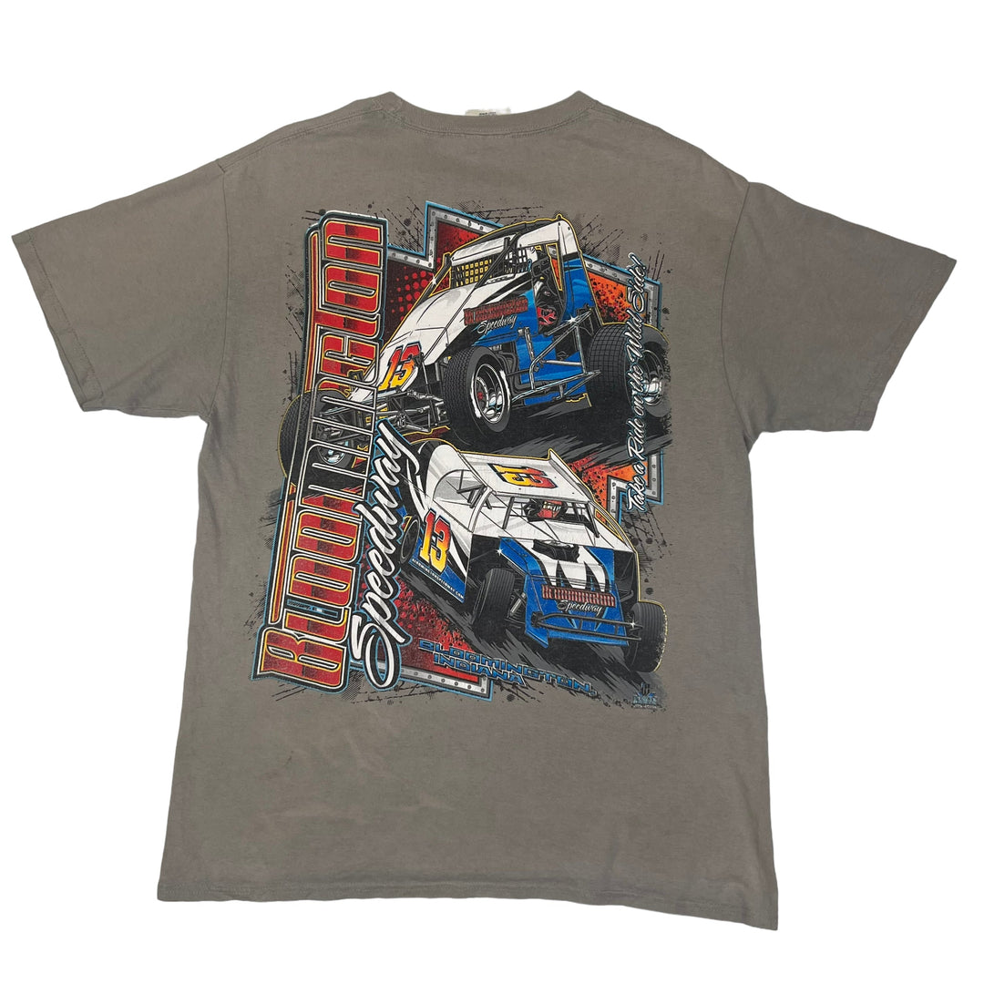 NASCAR Bloomington Speedway "Racing since 1925" Light Grey T-shirt