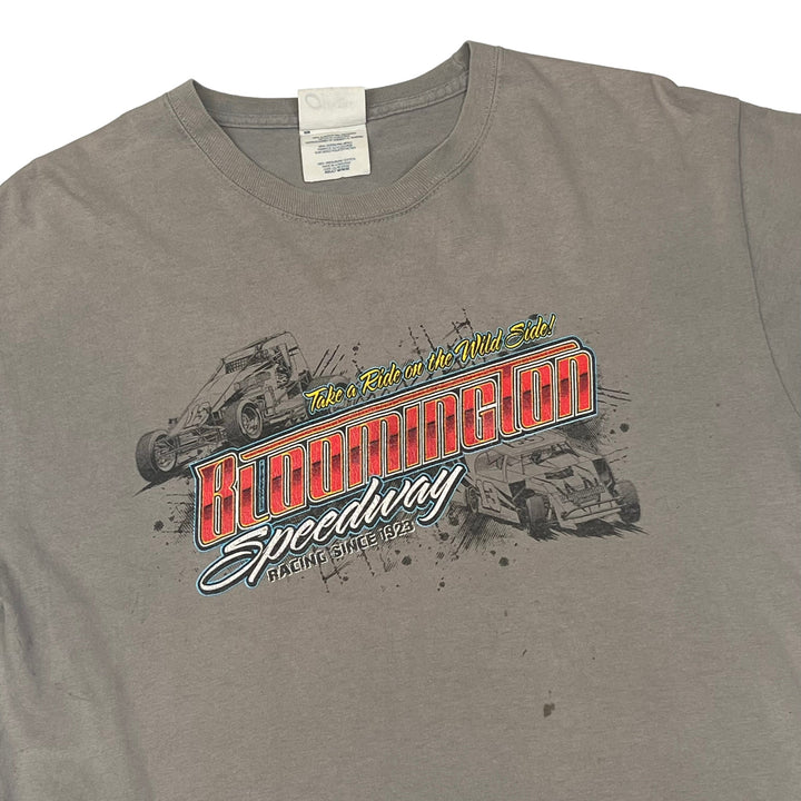 NASCAR Bloomington Speedway "Racing since 1925" Light Grey T-shirt