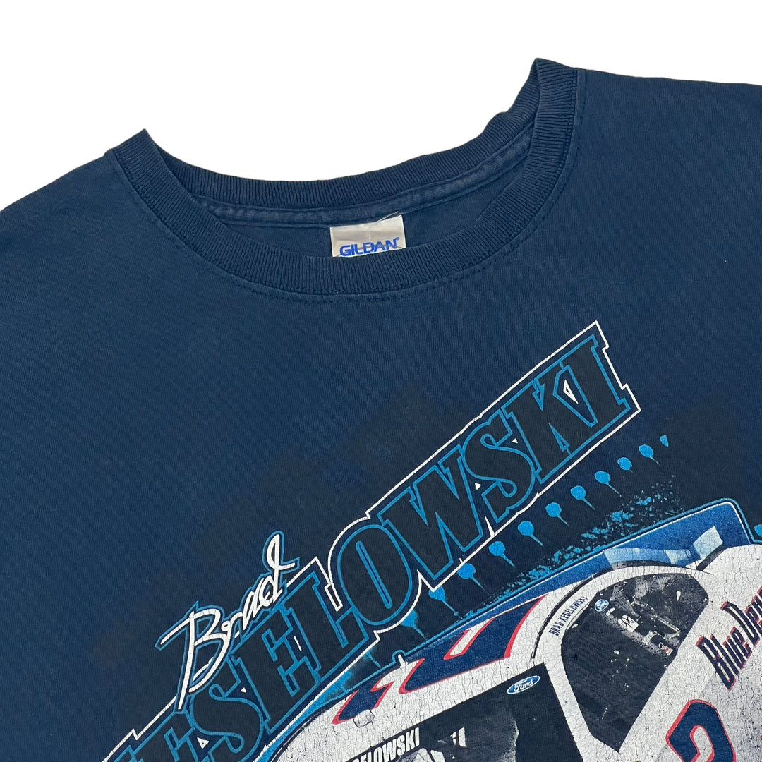 NASCAR Team Penske Brad Keselowski Navy Blue Graphic T-shirt