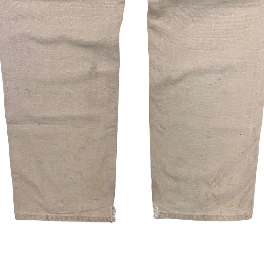 Carhartt Workwear Carpenter Trousers Beige B11 WET