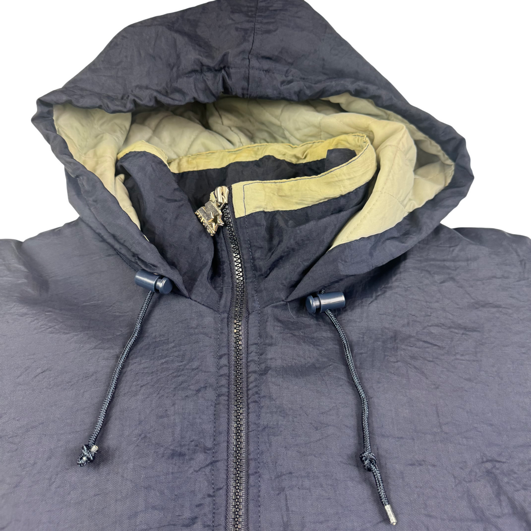 Vintage Starter 90's Georgetown Hoyas Half-Zip Pullover Pro Sports Jacket Navy