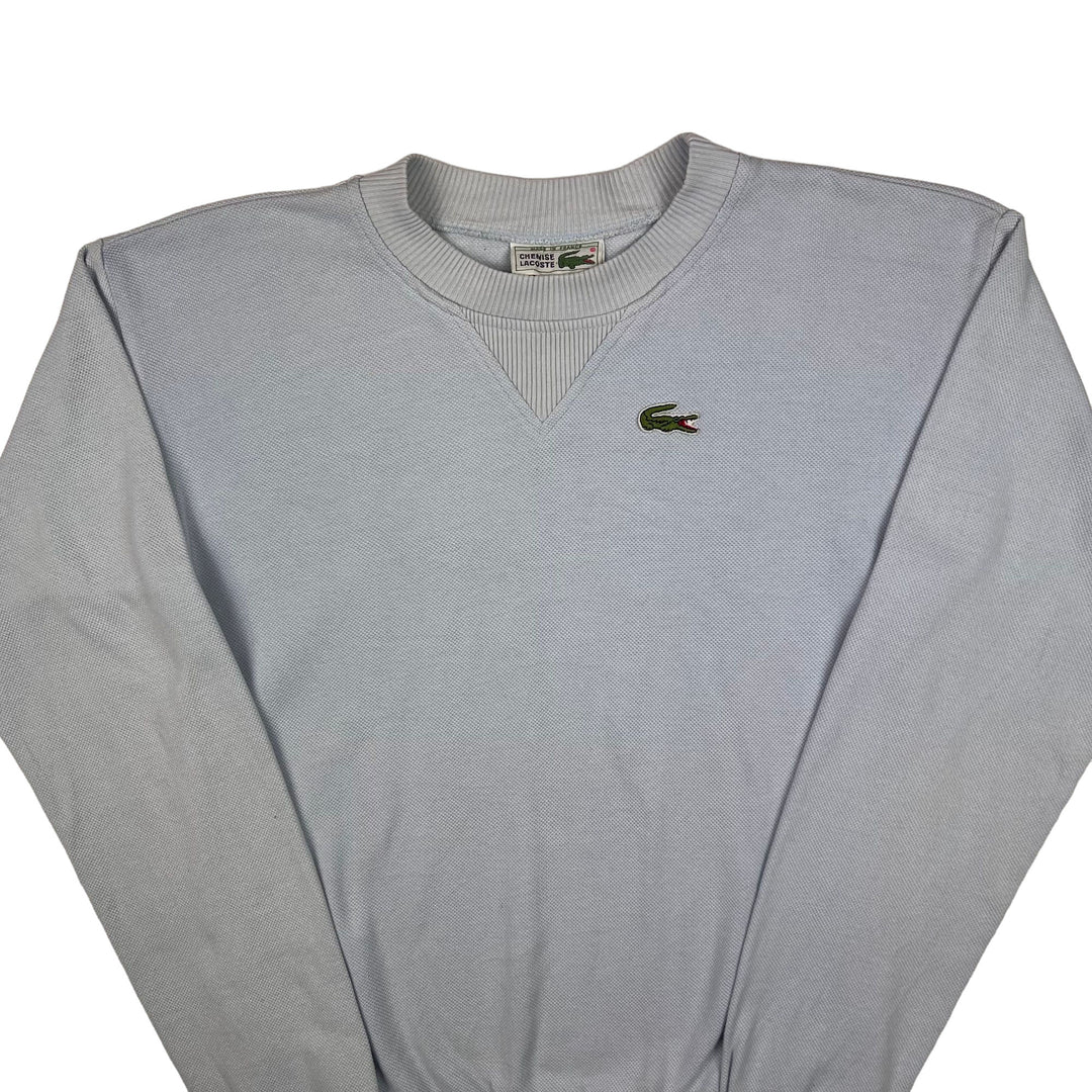 Vintage Lacoste Sweatshirt Light Blue