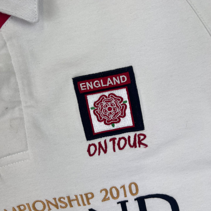 England Rugby Championship 2010 Tour Long Sleeve Shirt White