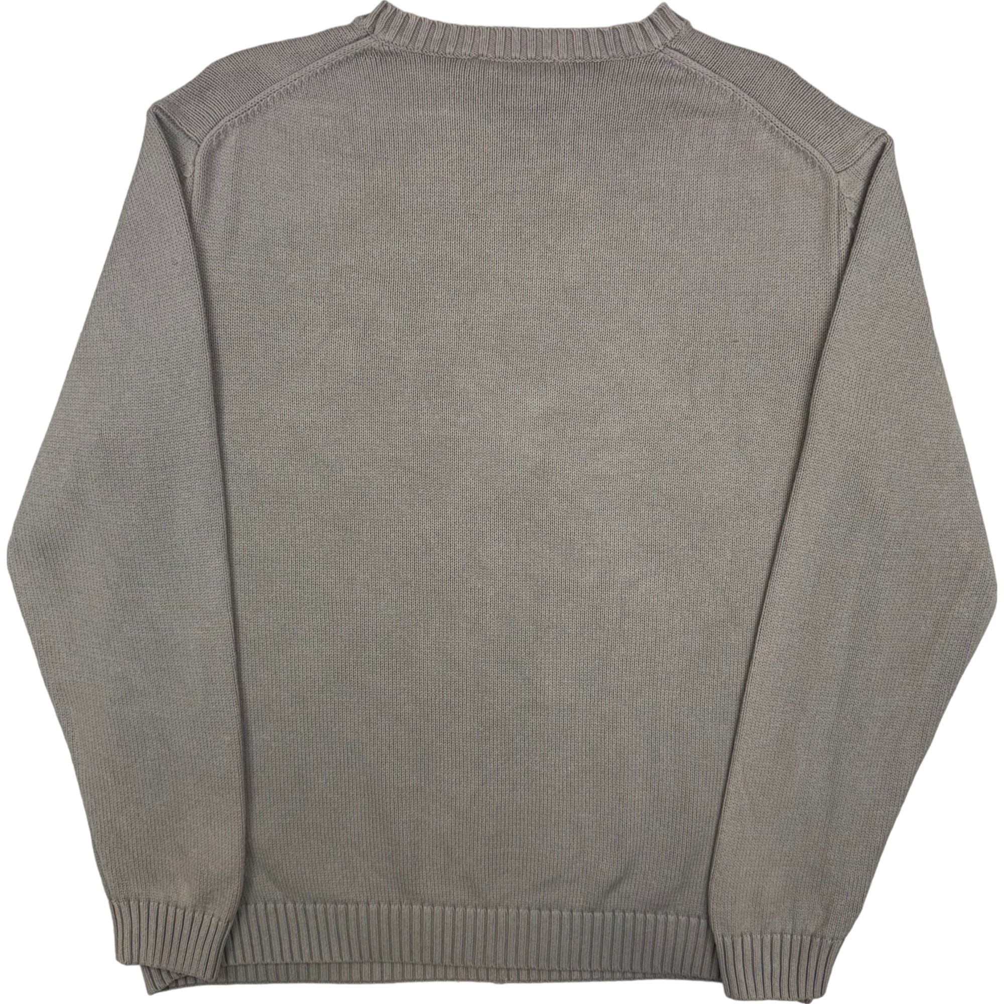 Yves Saint Laurent Knitted Roundneck Sweater Grey | Bring It Back