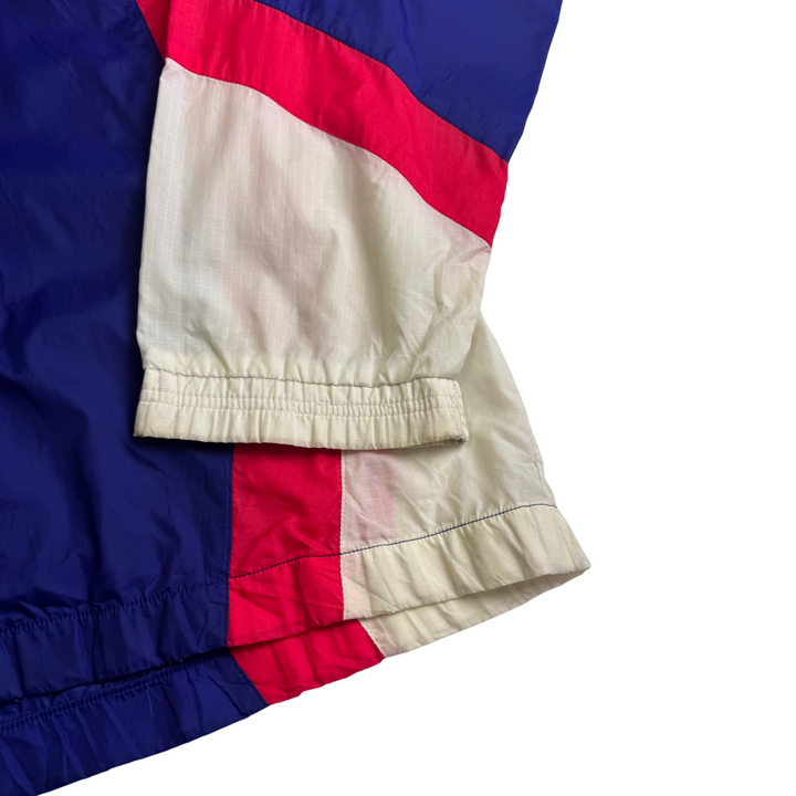 Vintage Nike 90's Full-Zip Track Jacket Blue Red