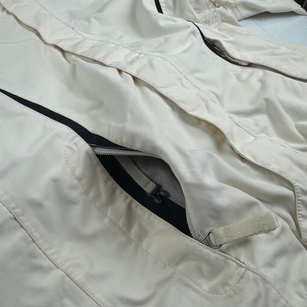 The North Face Hooded Ski Jacket Cream