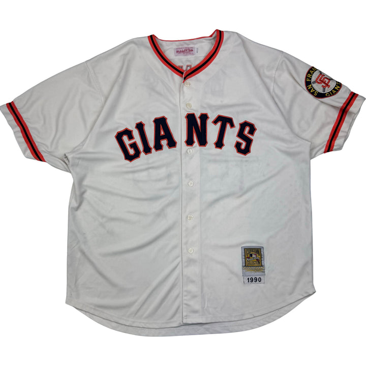 Vintage San Francisco Giants 1990 "Bonds 25" Mitchell & Ness Baseball Jersey Rare