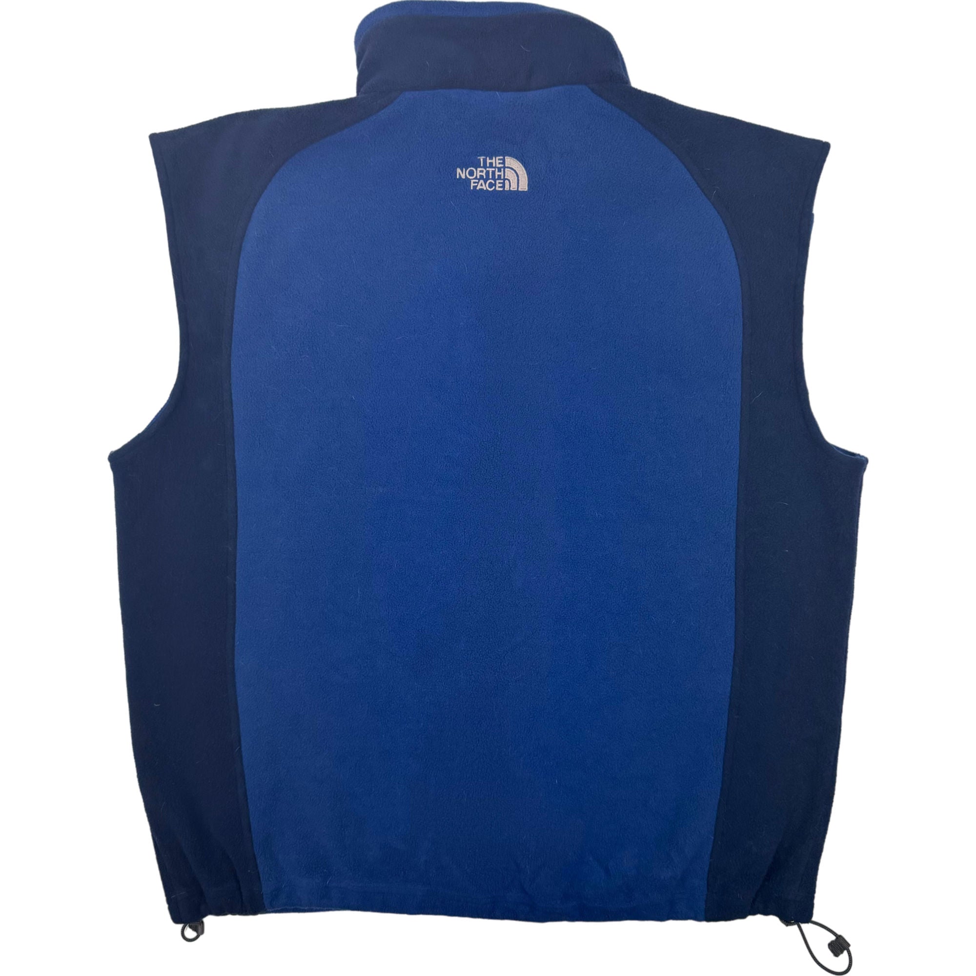The North Face Full Zip Fleece Gilet Vest Two Toned Blue Bring It Back