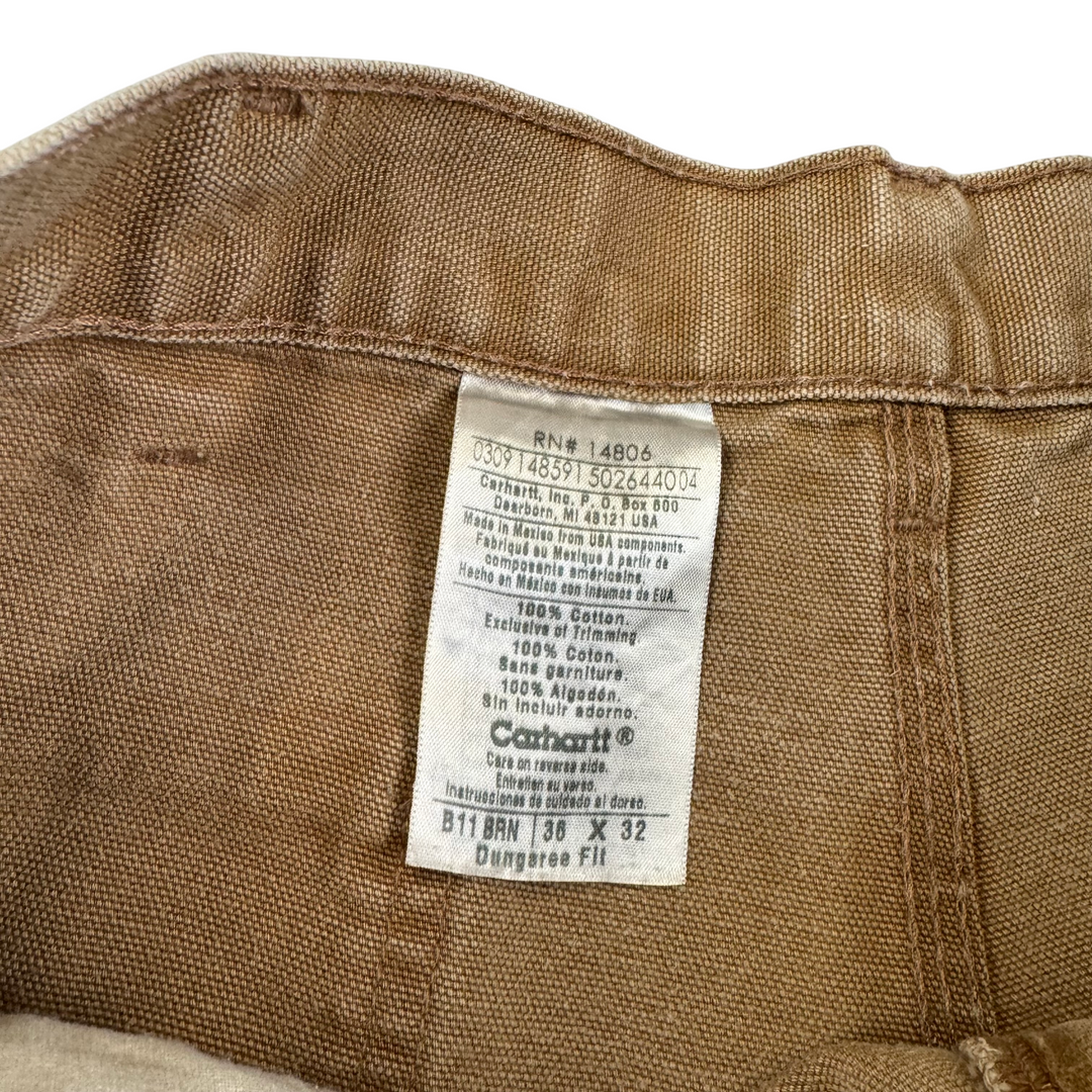 Carhartt Workwear Carpenter Trousers Brown