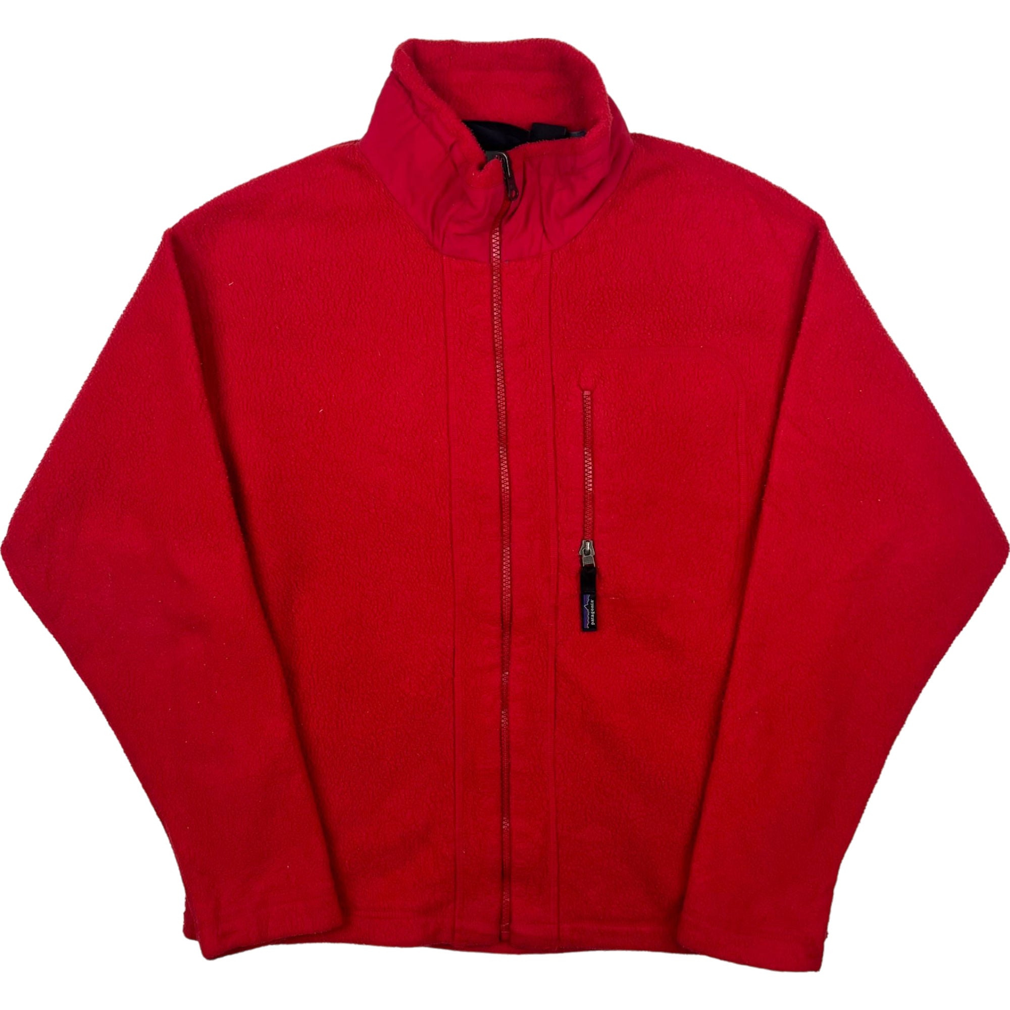 Vintage 90 s Patagonia Synchilla Zip Up Fleece Red Rare