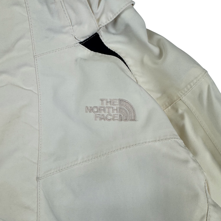 The North Face Hooded Ski Jacket Cream