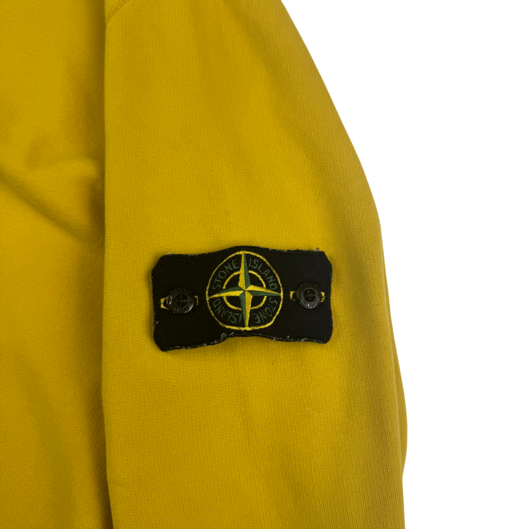 Stone Island Crewneck Sweatshirt Mustard Yellow