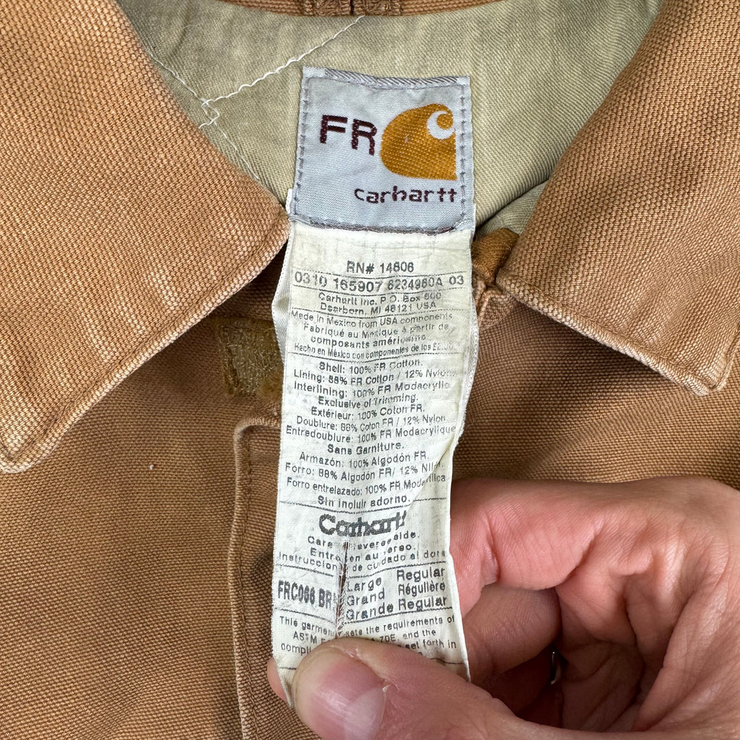 Carhartt Artic Workwear Full-Zip Jacket Brown FRC066 BRN
