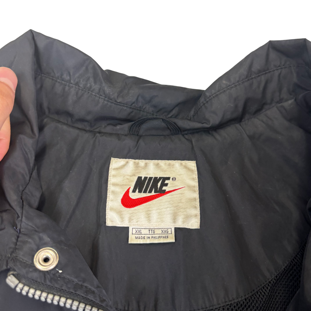 Nike 90s Full-Zip Coach Track Jacket Black