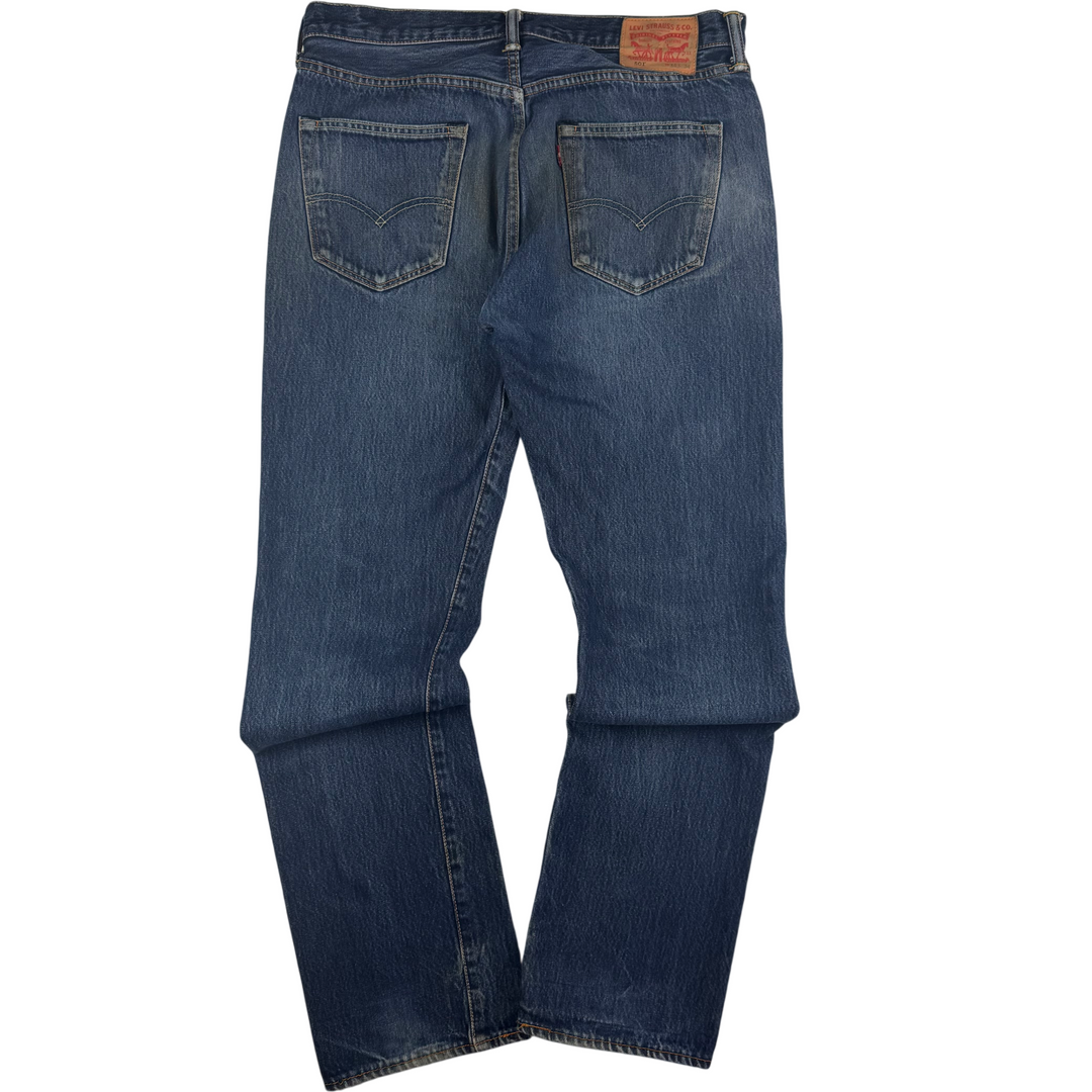 Levi's 501 Original Fit Straight Leg Jeans Blue