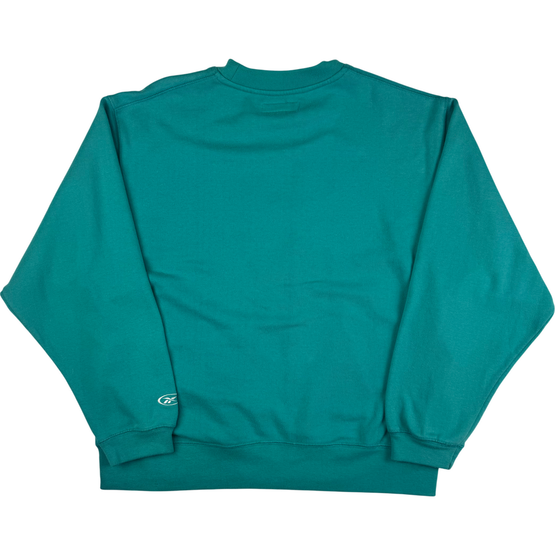 Reebok Essentials Embroidered Sweatshirt Teal