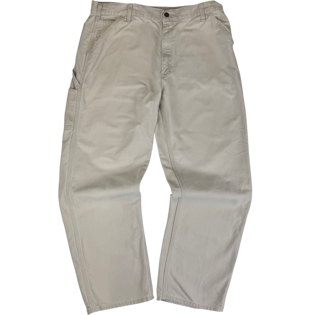 Carhartt Workwear Carpenter Trousers Cream