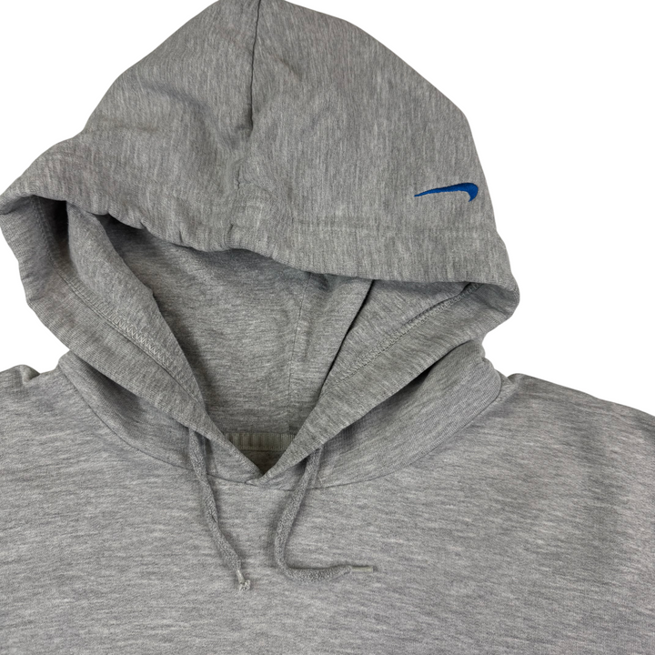 Nike 00's Pullover Center Swoosh Hoodie Grey